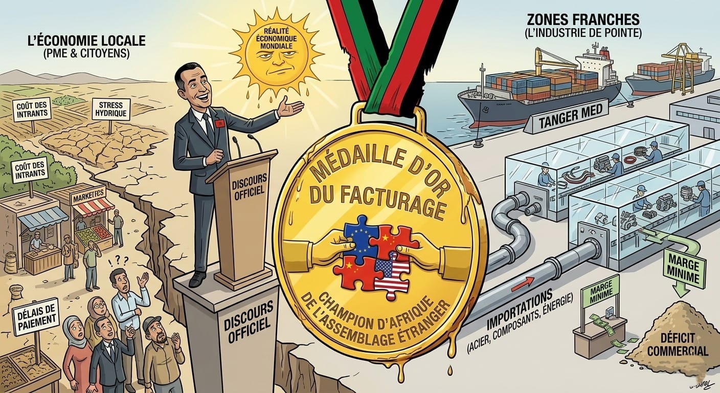 Médaille d'or du Facturage : Le Maroc Sacré Champion d’Afrique de l'Assemblage Étranger